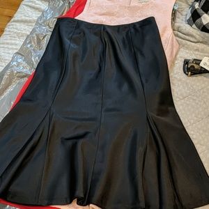 Silk Black skirt